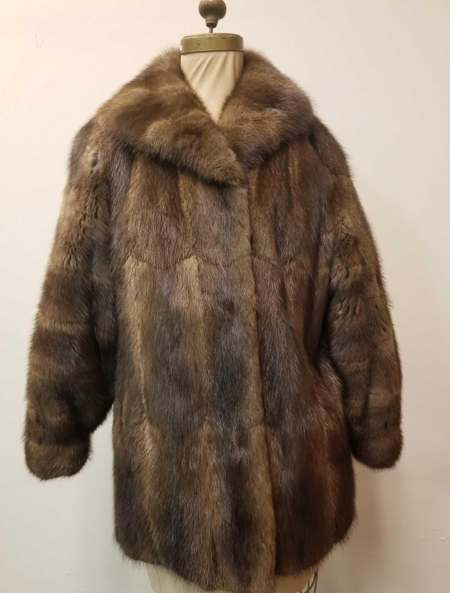 Brown Vintage Sable Coat (1 of 6)