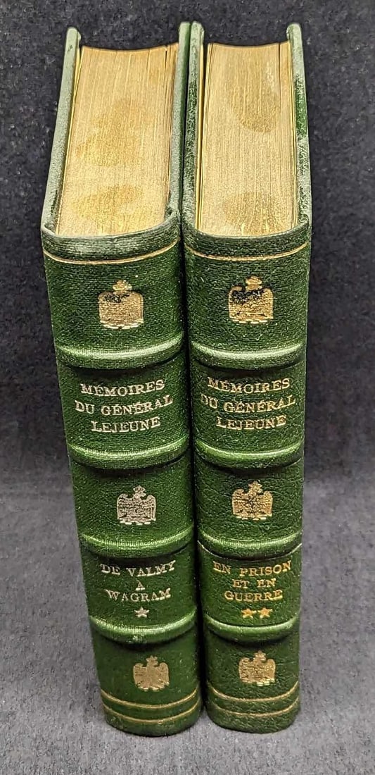 Two Hardcover Books By Memores Du General Lejeune (1 of 10)