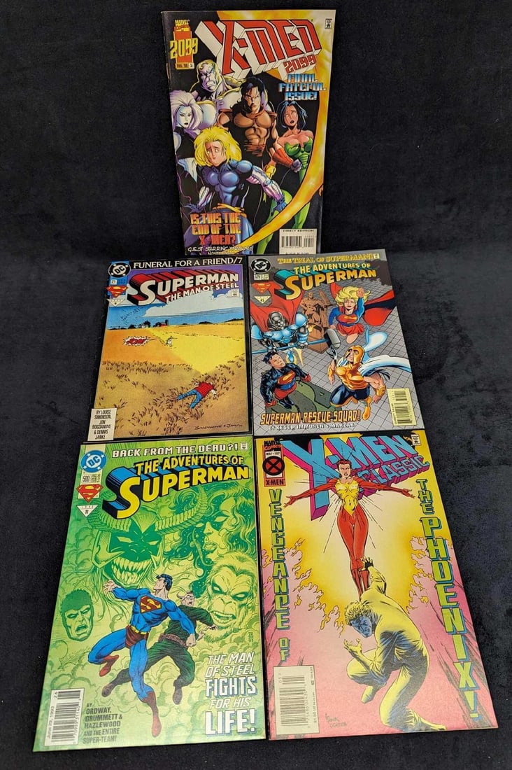 Five X-Men & Superman Comics (1 of 7)