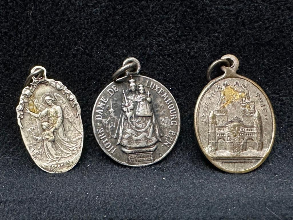 Lot of 3 Vintage/Antique Catholic Charms (1 of 2)