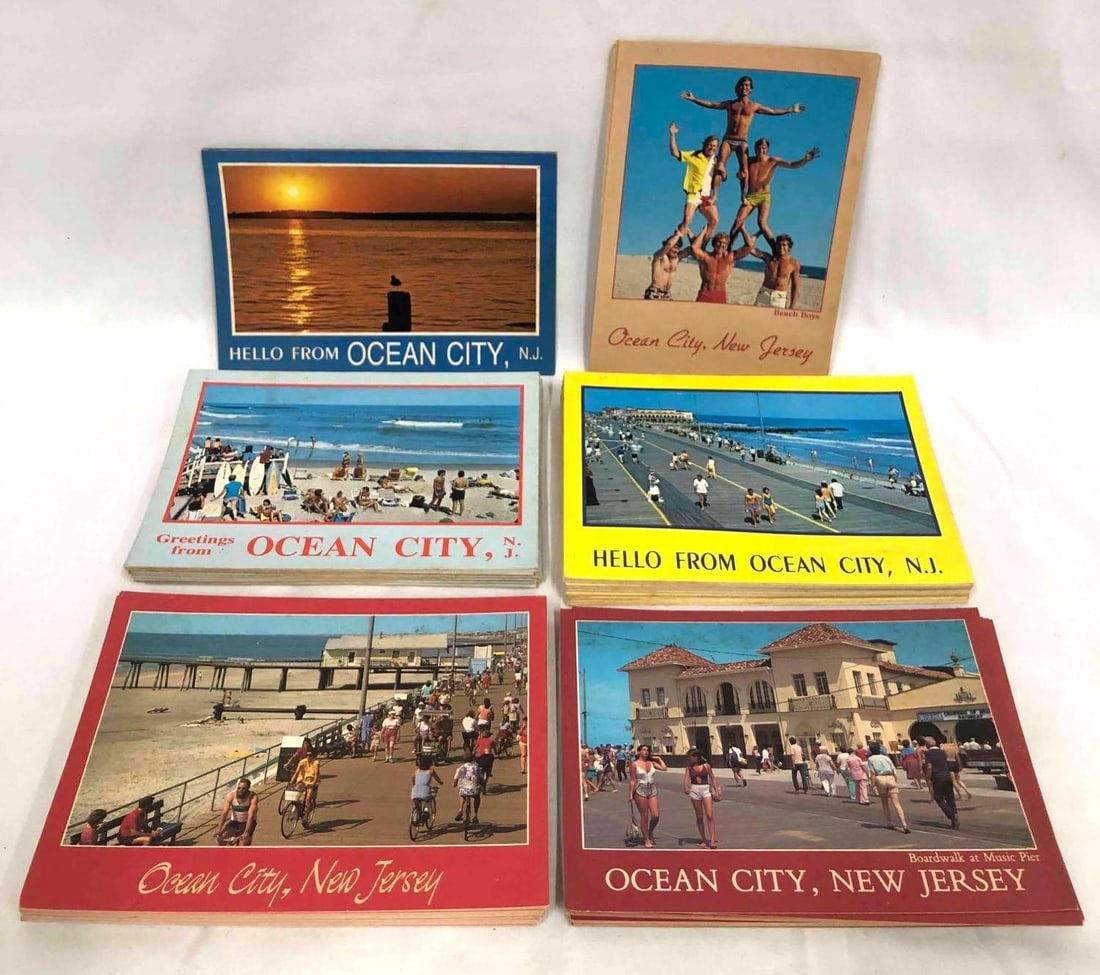 Over 100 Ocean City New Jersey Postcards (1 of 6)