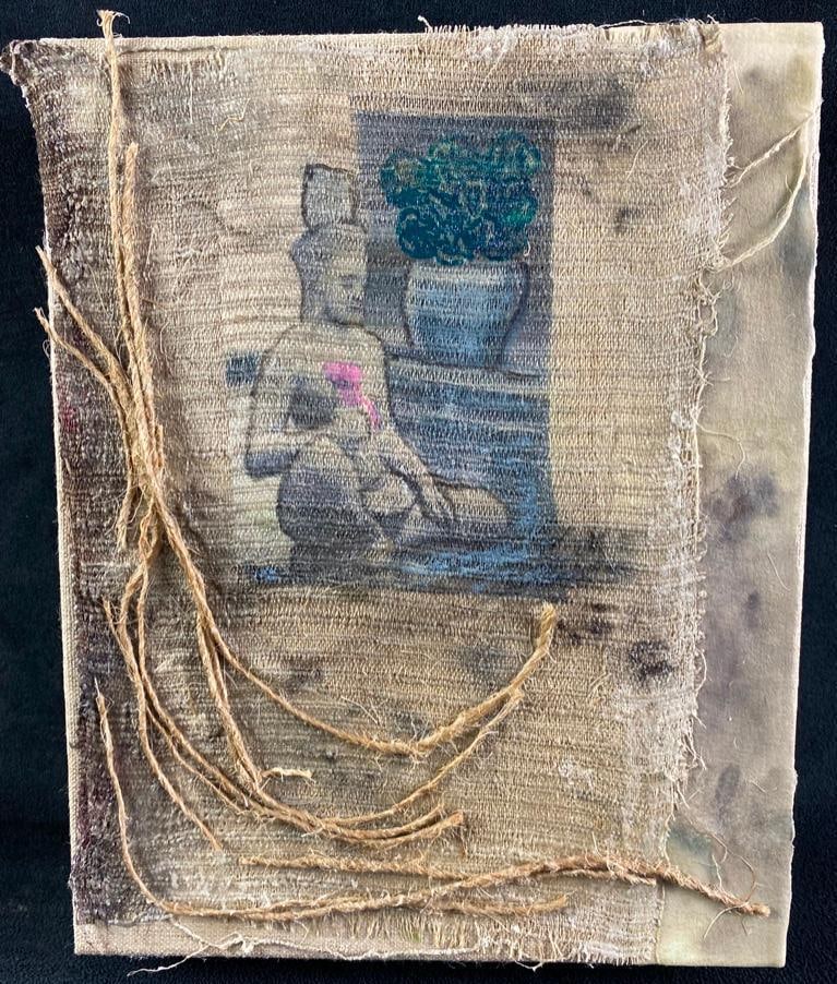 Etta Jean Juge Untitled Encaustic Mixed Media (1 of 5)