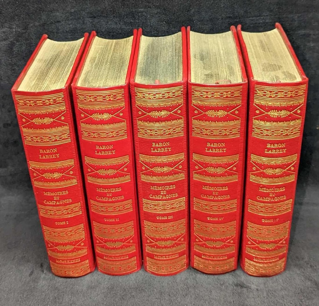 LE Memoires Et Campagnes Du Baron Larrey 5 Volumes (1 of 12)