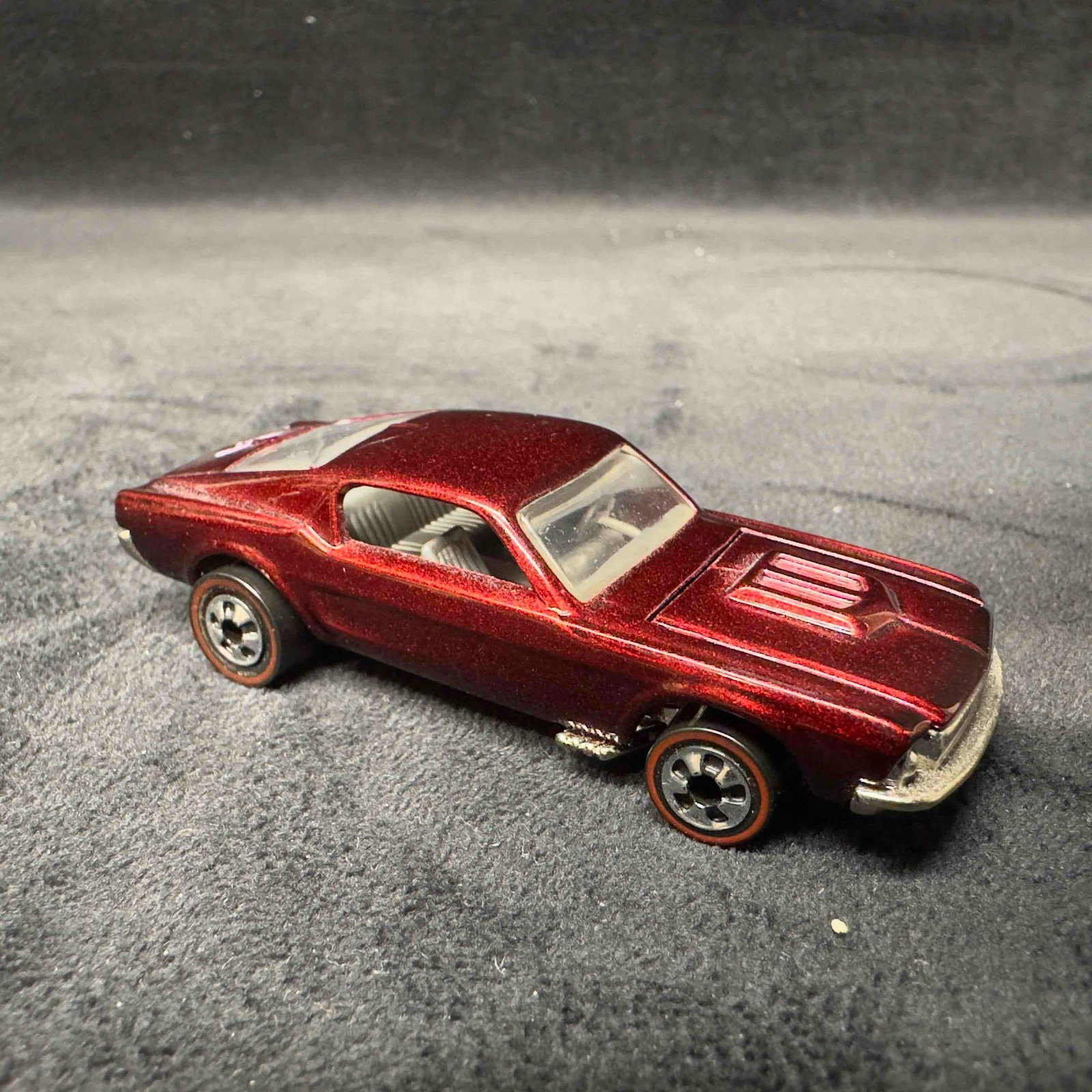 Hot Wheels Vintage Collection Custom Mustang Metallic Red Maroon Mattel 1968 Series 2 1993: Hot Wheels Vintage Collection Custom Mustang Metallic Red Maroon Mattel 1968 Series 2 1993. this Hot Wheel is part of a 1993 series 2 run of vintage Mattel 1968 Custom Mustang red metallic. This item 