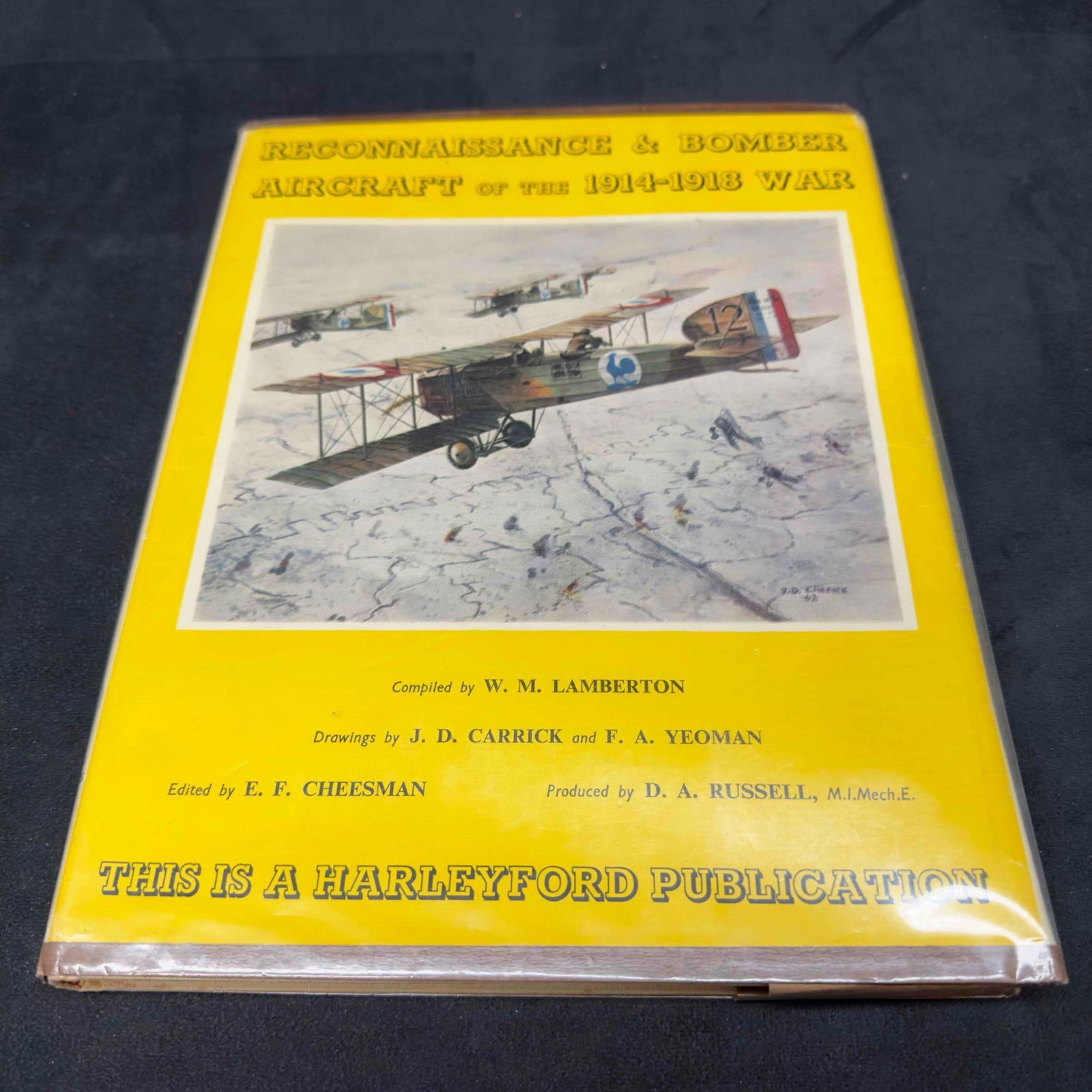 Reconnaissance and Bomber Aircraft Of The 1914-1918 War Hardcover Book (1 of 8)