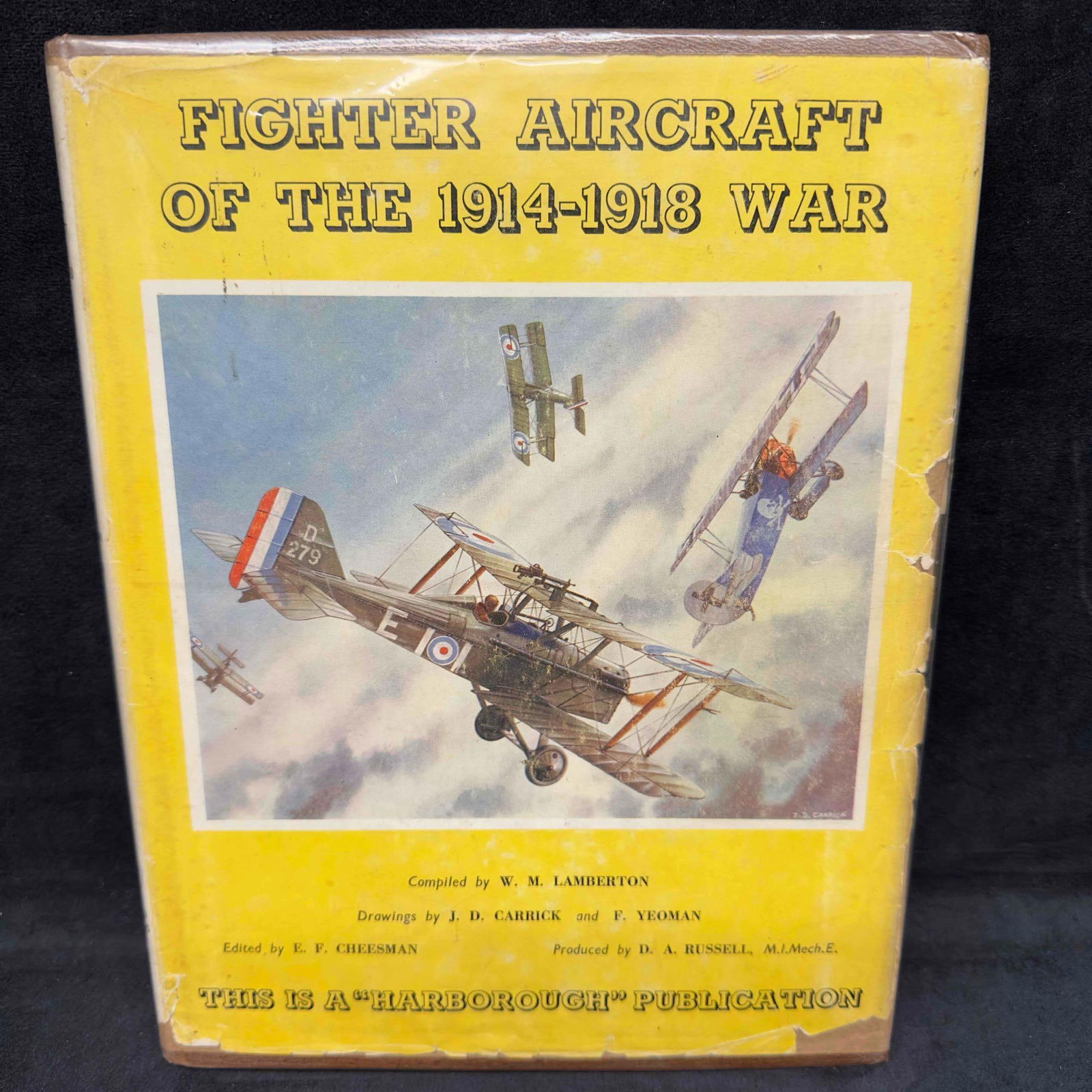 Fighter Aircraft Of The 1914-1918 War Hardcover Book Autographed Signed Autograph Tablet (1 of 9)