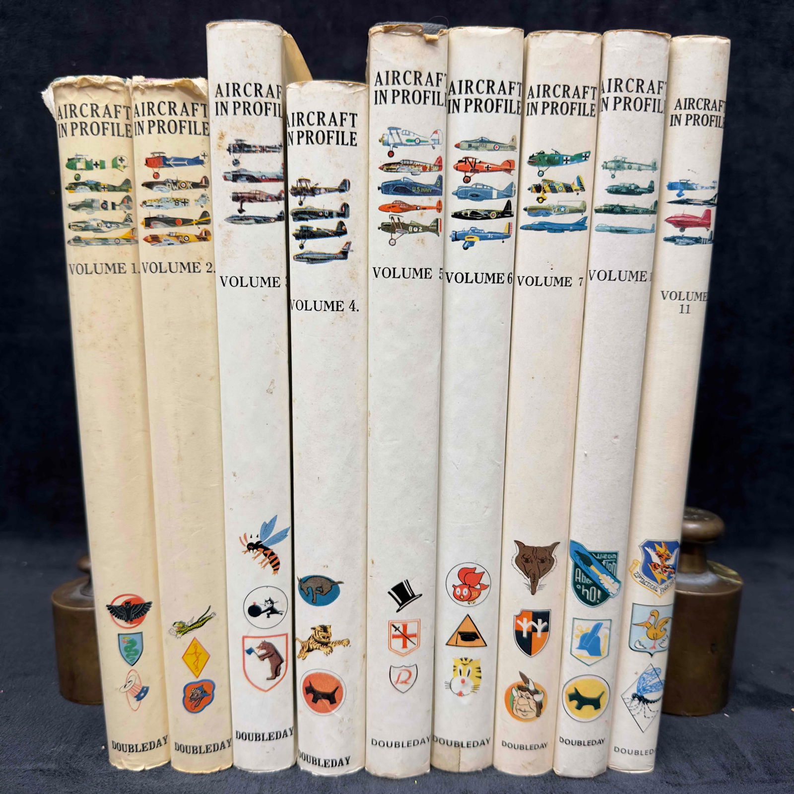 Aircraft In Profile Volume 1-7 Volumes 10 and 11 Set Collection Lot of 9 Nine Hardcover Books (1 of 11)