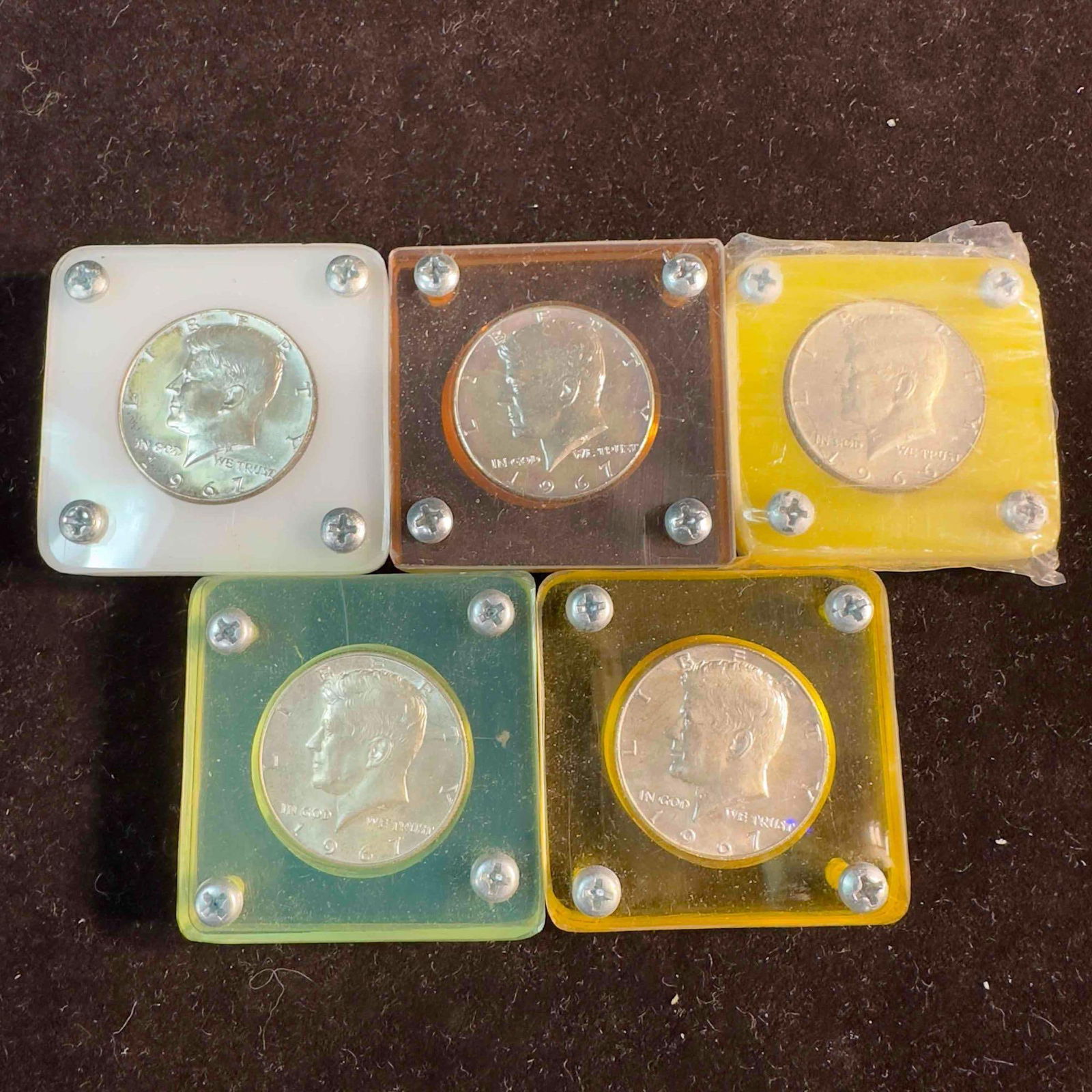 Kennedy Half Dollar Coin Collection Lot of Ten 10 Coins 1960's #6 (1 of 7)