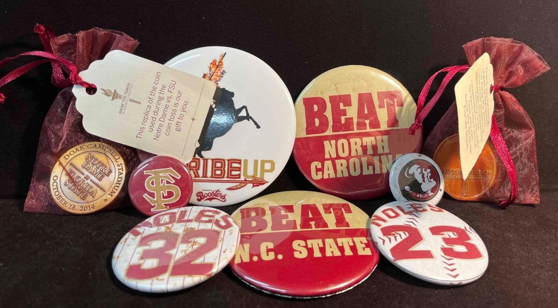 Bundle Of F.S.U. Game Day Memorabilia (F18) (1 of 9)