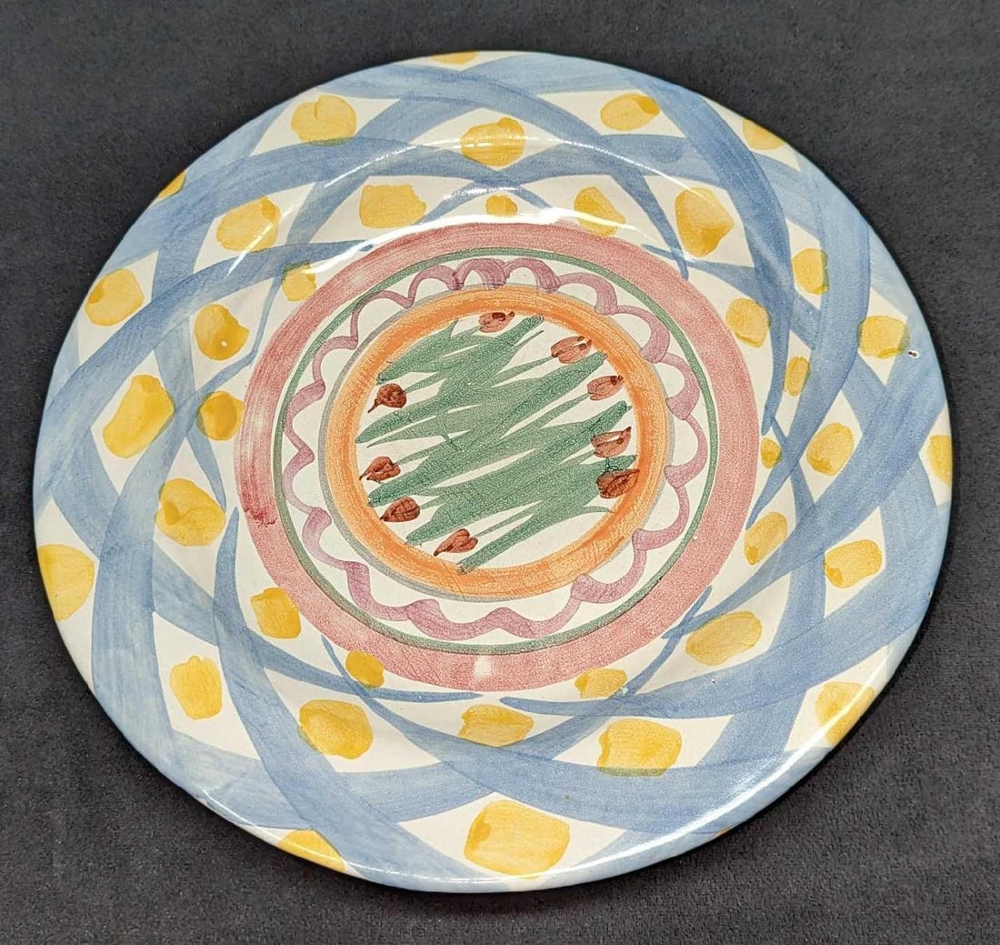 MacKenzie-Childs Pottery Aalsmeer Dinner Plate E (1 of 8)