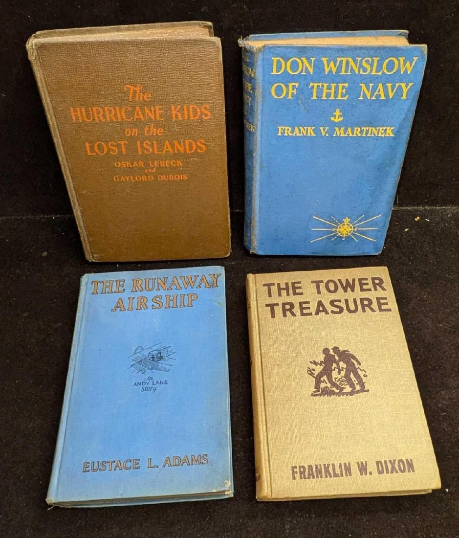 4 Vintage Young Readers Adventure Books Hardy Boys (1 of 10)