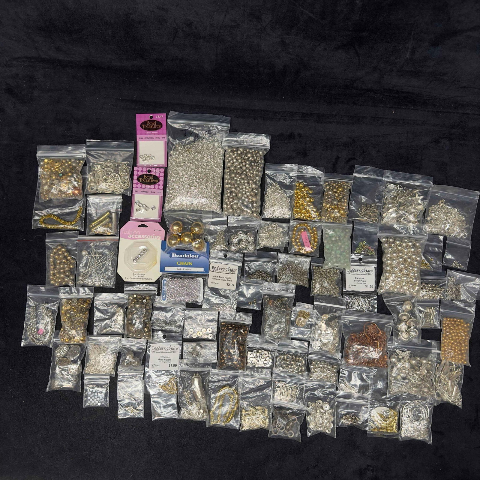 Assorted Jewelry Charms Beads Pendants Silver Gold Plated Handcrafted Pieces (1 of 13)