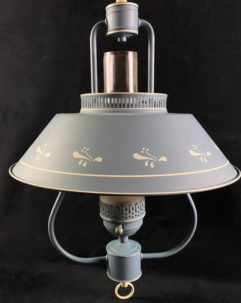 1950s Hanging Tole Lamp (1 of 7)