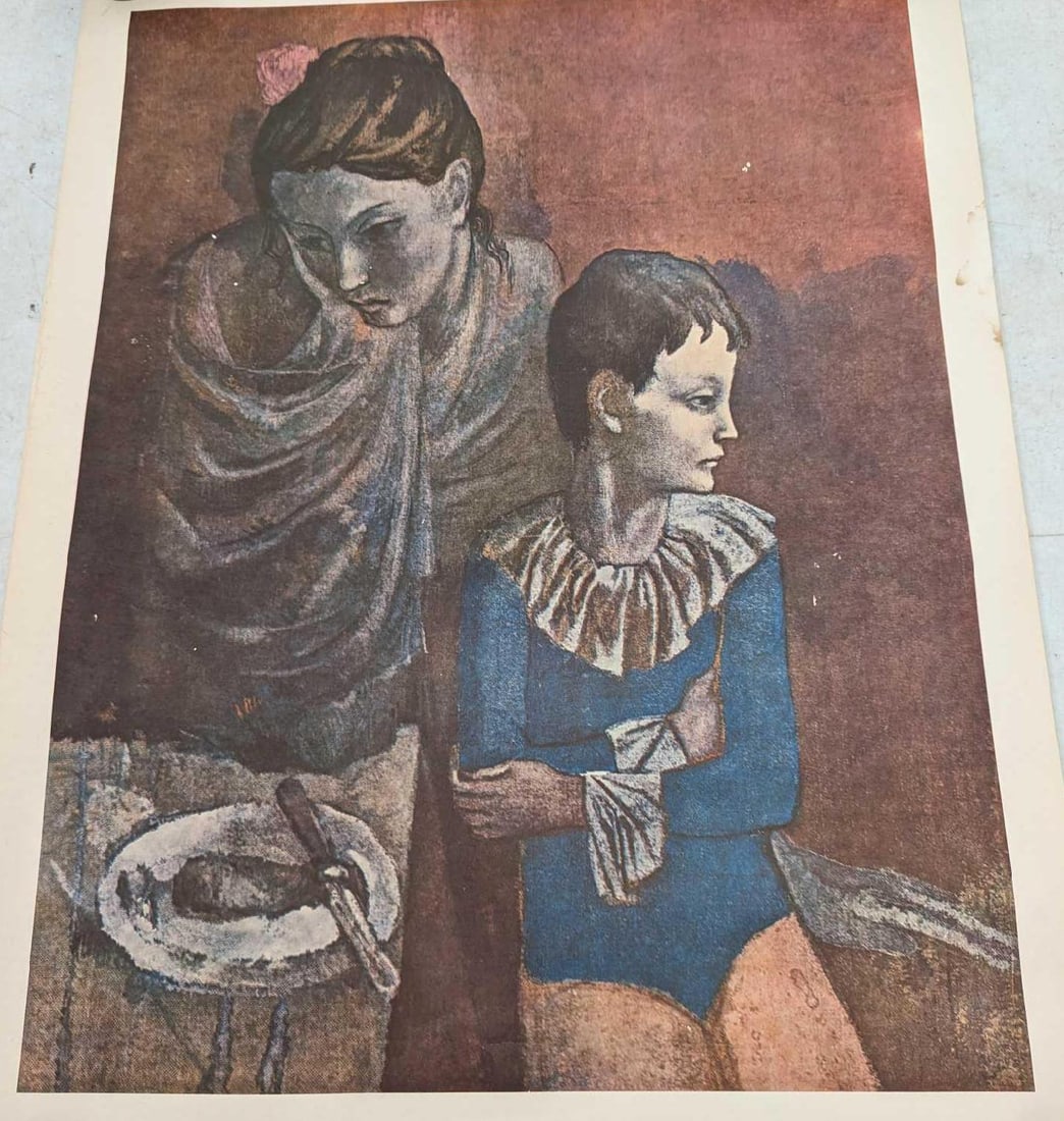 Vintage Pablo Picasso Mother And Child Print (1 of 7)