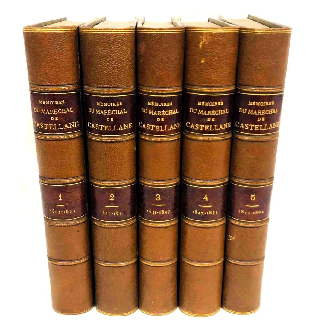 Mémoires Du Maréchal De Castellane or Journal Of The Marshall From Castellane Vol.1-5.  1804-1831 (1 of 18)