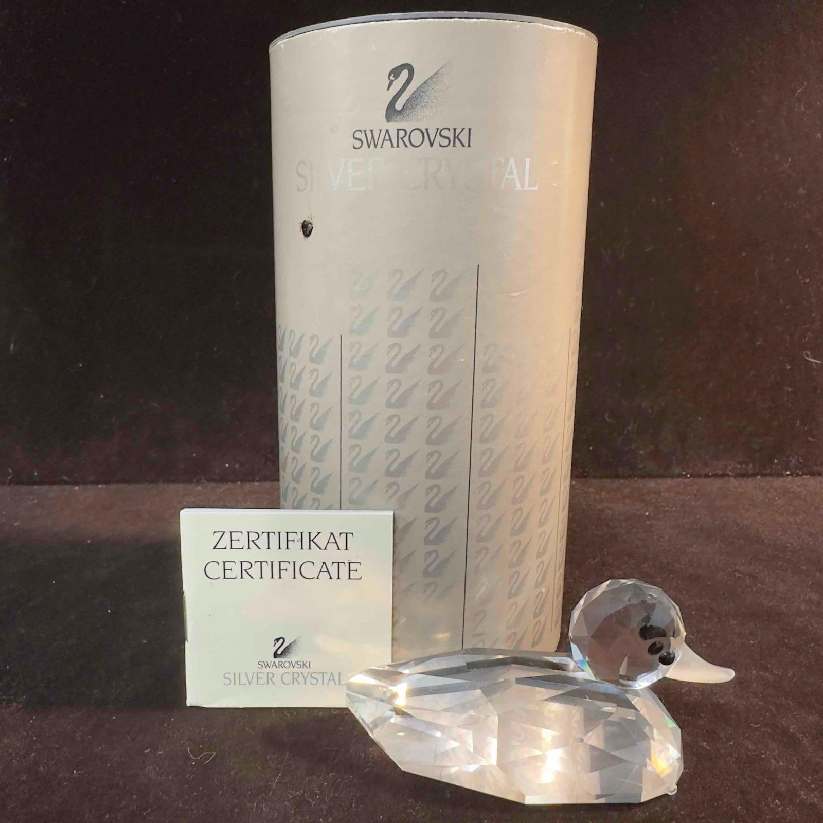 Swarovski Crystal Mallard Duck 7647 NR 080 000 (1 of 13)