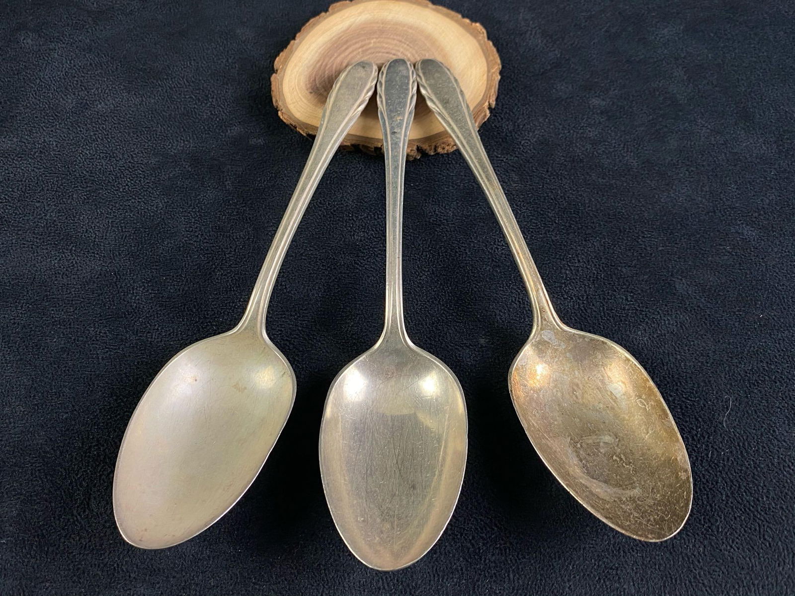 Vintage 1940's Gorham Sterling Silver " Lyric " Serving Spoons (1 of 8)