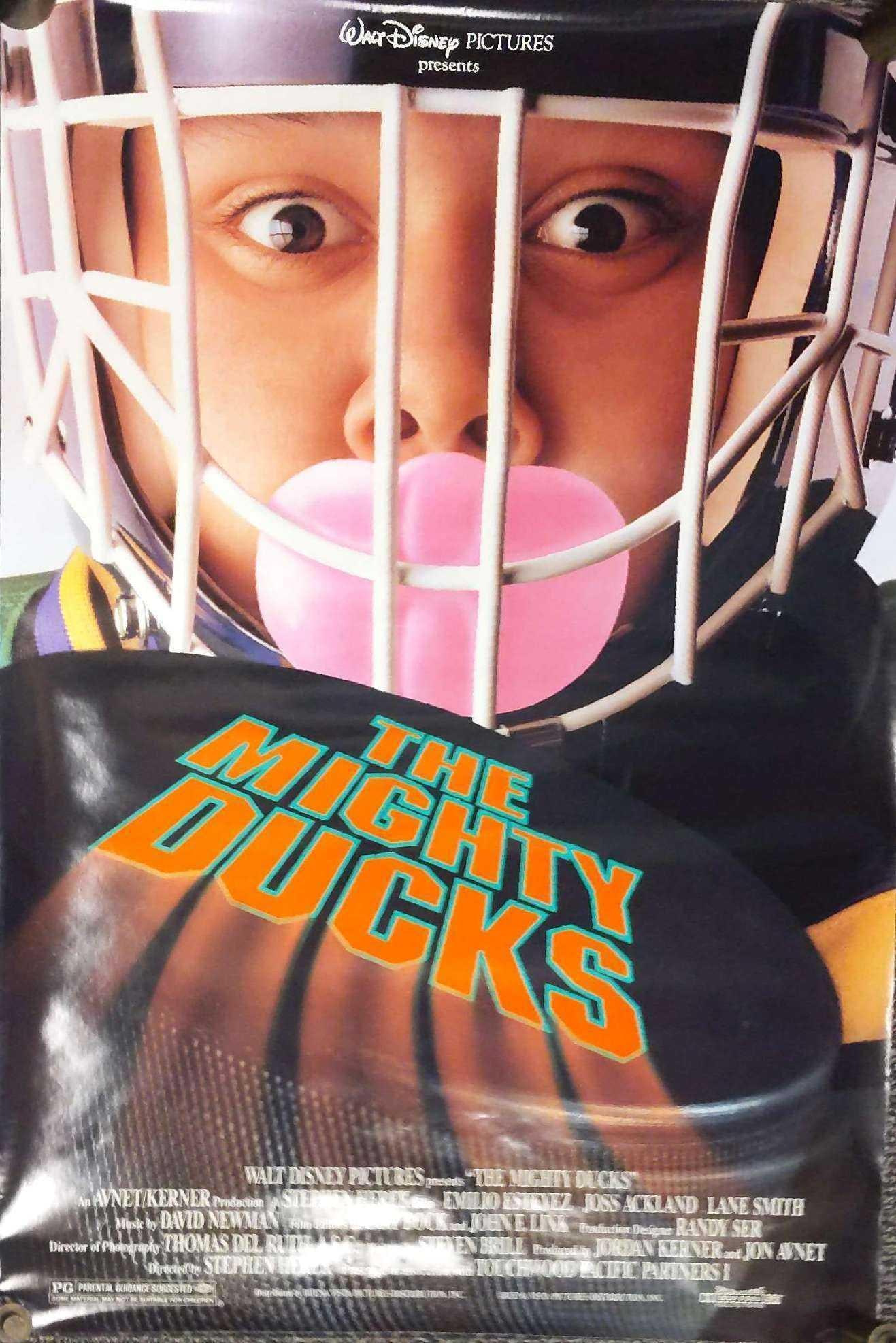 Original Disneys Mighty Ducks Double Sided Poster (1 of 3)