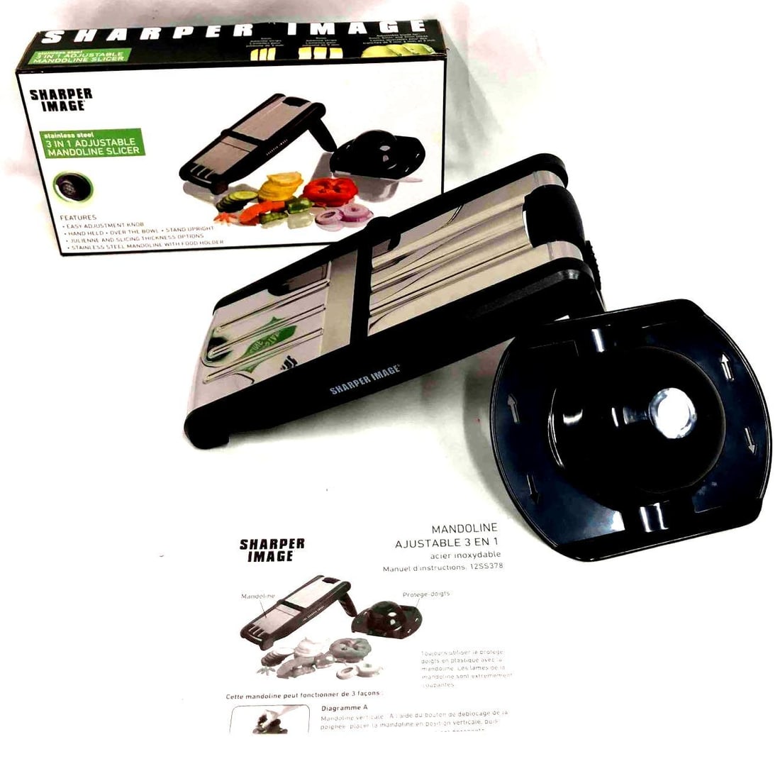Sharper Image 3 in 1 Mandoline Slicer (1 of 9)