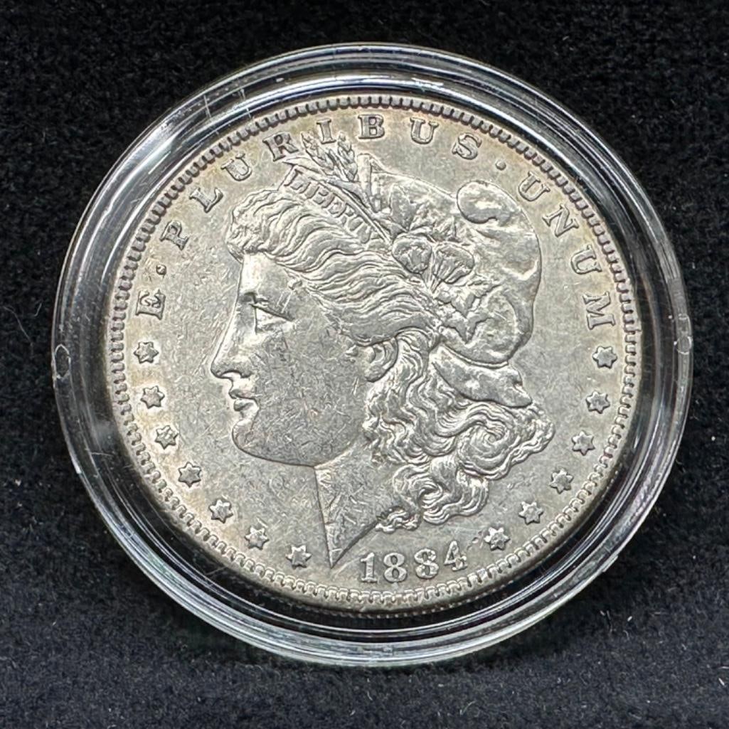 1884 P Morgan Silver Dollar (1 of 8)