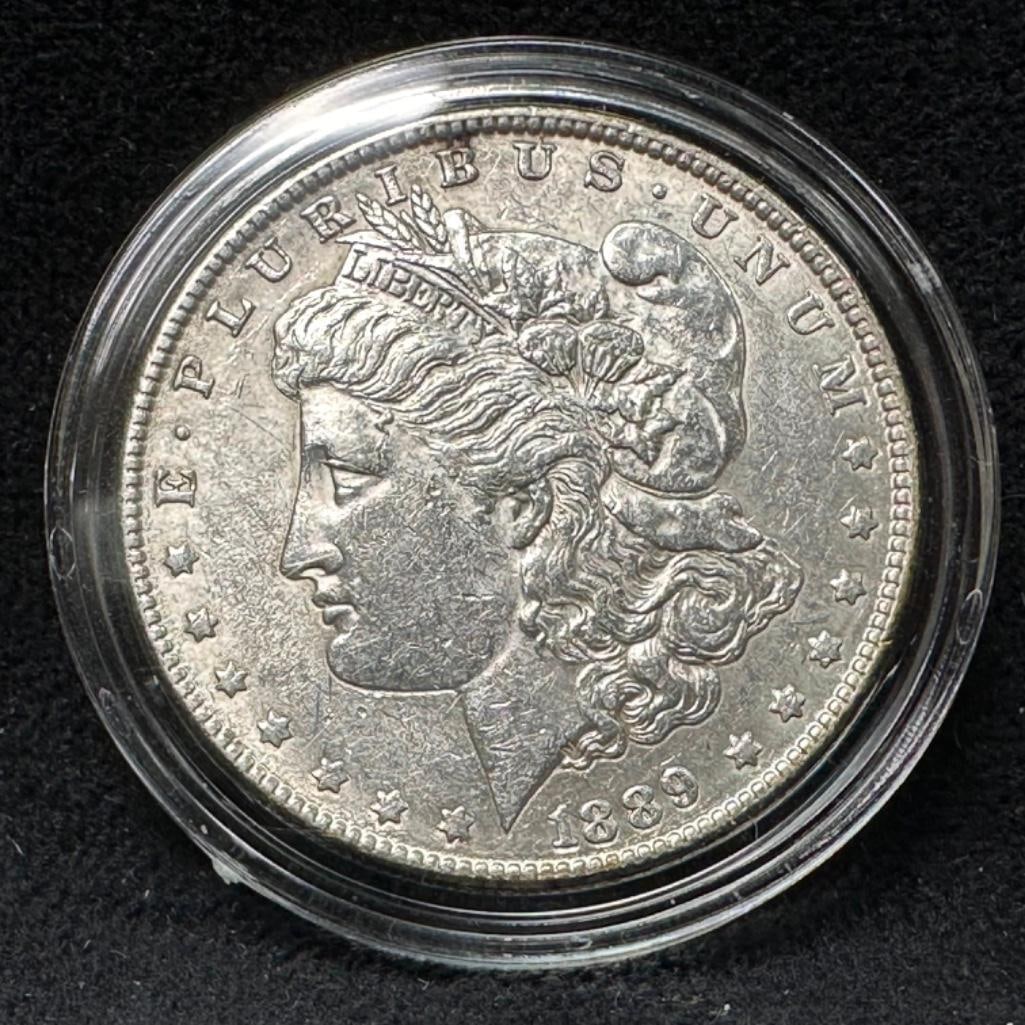 1889 P Morgan Silver Dollar (1 of 7)