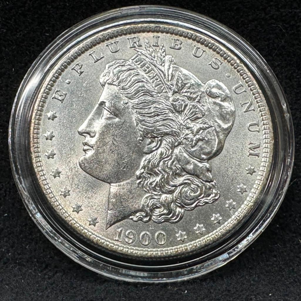 1900 P Morgan Silver Dollar (1 of 17)