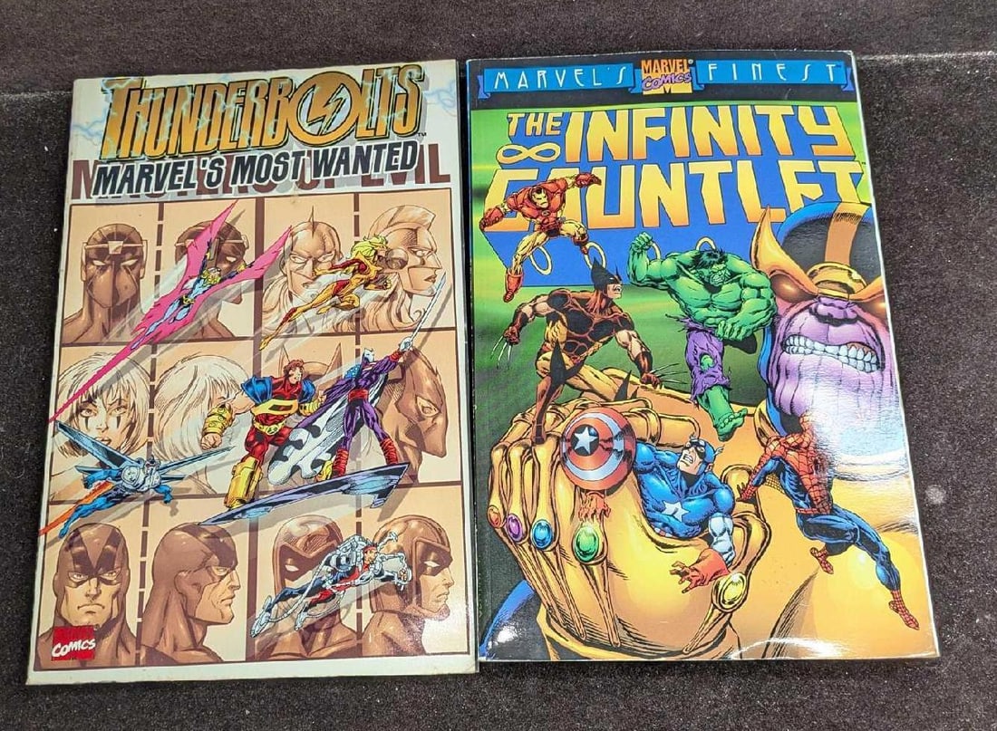Marvel Comics Thunderbolts And Infinity Gauntlet Softcover Books (1 of 9)