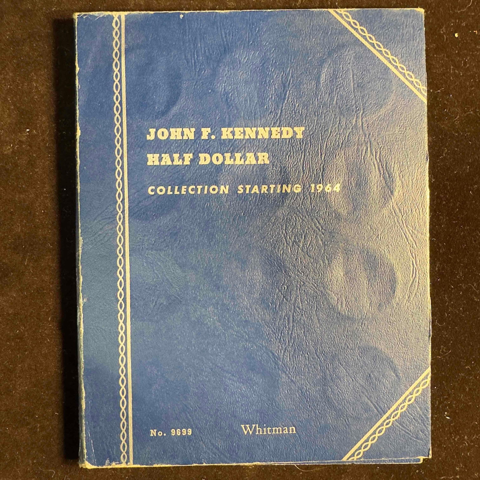 John F. Kennedy Half Dollar Collection Set Folder Lot of 34 Coins 1970's (1 of 8)