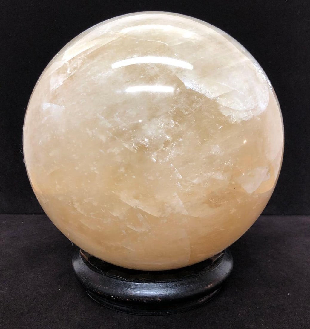 7-1/2" Natural Quartz Crystal Ball (KC9) (1 of 4)