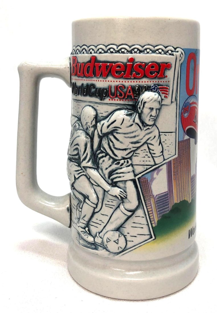 Vintage 1994 Budweiser Stein Orlando World Cup USA (1 of 6)