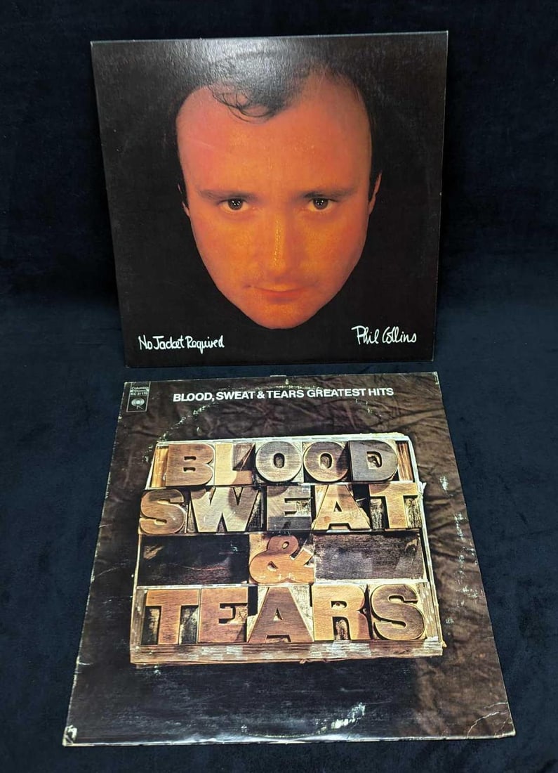 2 LPs  Blood, Sweat & Tears & Phil Collins (1 of 6)