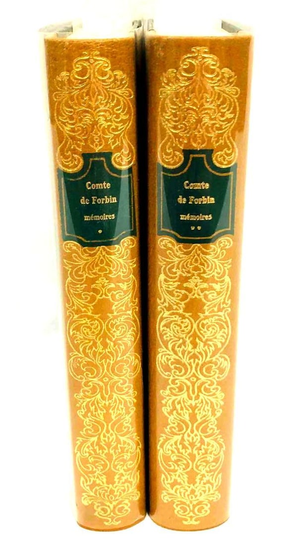 Comte De Forbin Mémoires Tome I + 2 Decorative Hardcover Copies 1967 & 1968 (1 of 15)