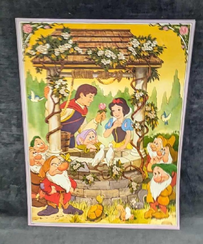 Disneys Snow White Seven Dwarfs Movie Poster (1 of 3)