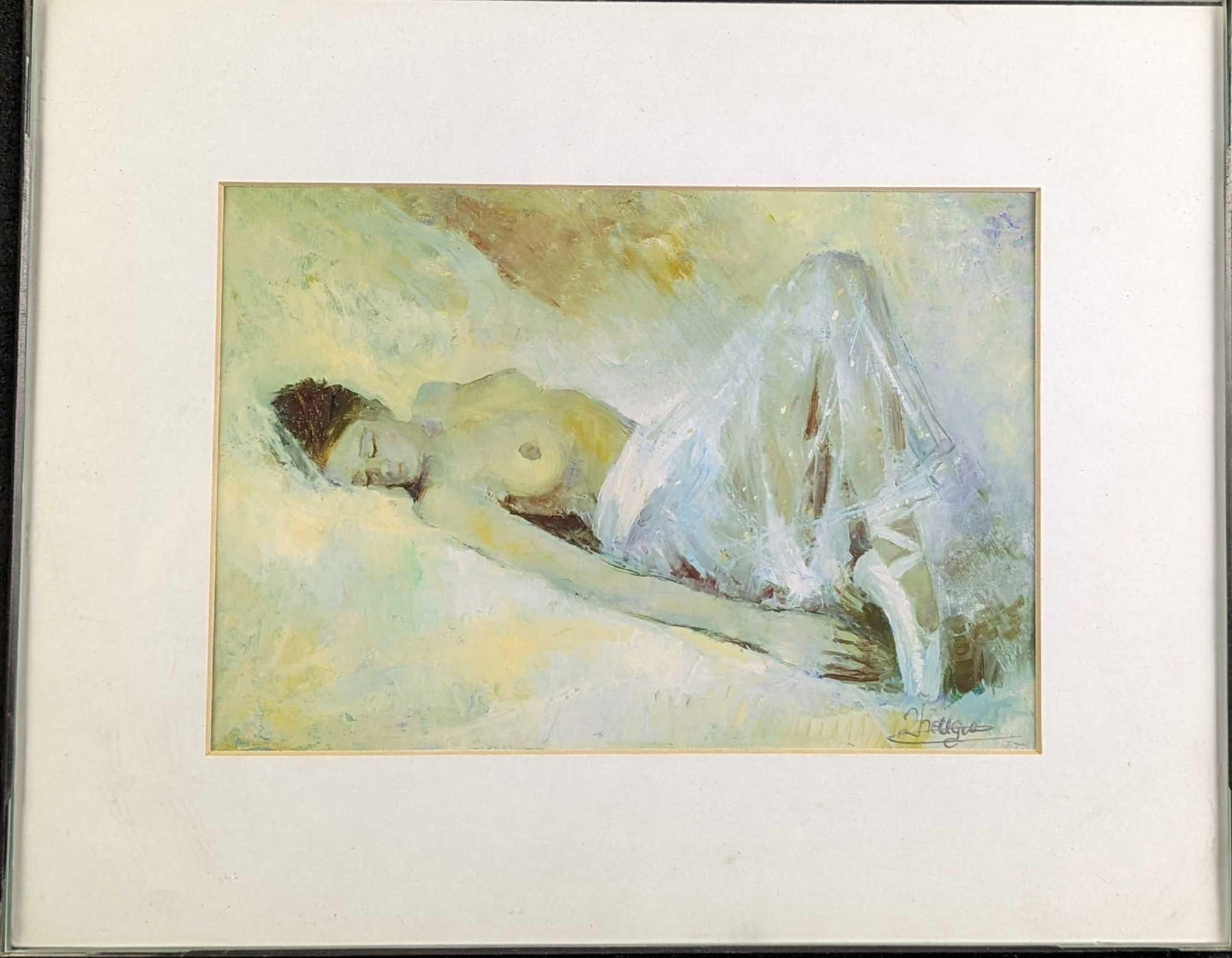 Framed Topless Ballet Dancer Print (1 of 5)