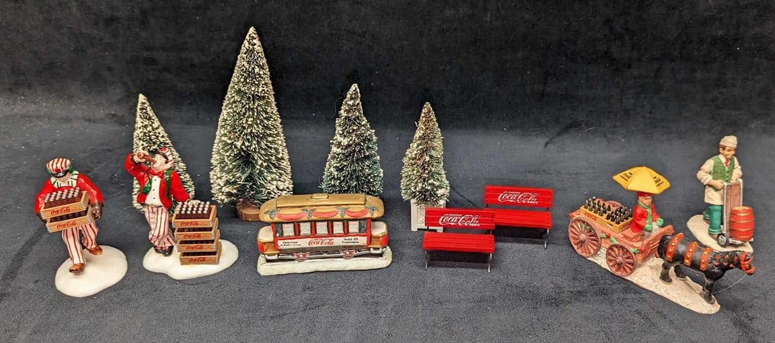 Assorted Coca-Cola Christmas Assorted Decorations (1 of 10)