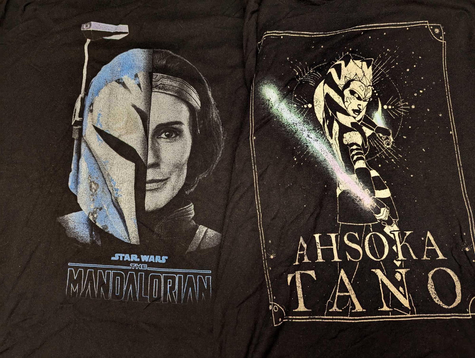 2 XXL Men's Star Wars Shirts Bo-Katan Kryze  Ahsoka Tano (1 of 7)