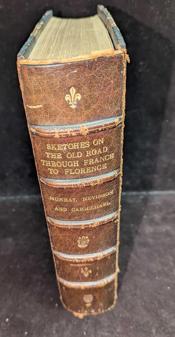 Sketches On The Old Road Through France To Florence Hardcover: Sketches On The Old Road Through France To Florence Hardcover. By A.h. Hallman Murray. This was published by E.P. Dutton And Company (New York) in 1927. The hardcover is approx 7" x 2" x 9 1/4
