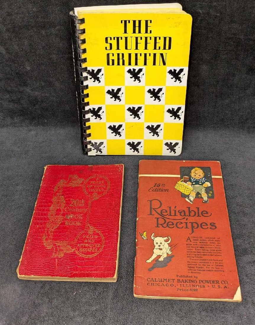 3 Vintage Feast Of Good Things  Reliable Recipes Stuffed Griffin Cookbook (1 of 10)