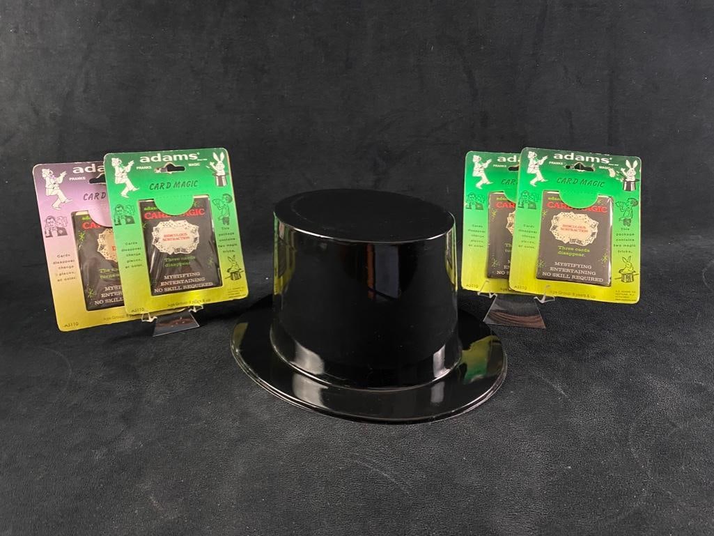 Vintage Magic Hat and Card Tricks (1 of 9)
