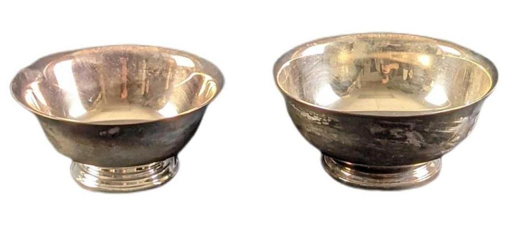 Two Vintage Silverplate Bowls F.B Rogers Gorham (1 of 7)