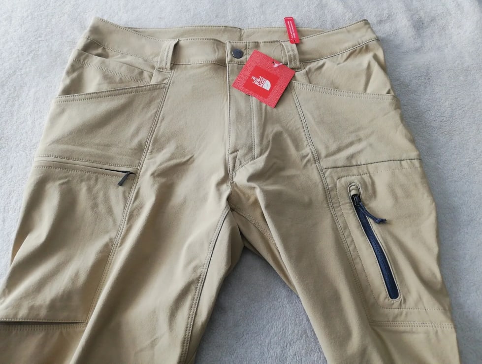 Men's Size 34 North Face Khaki Retract Tech Pants (1 of 6)