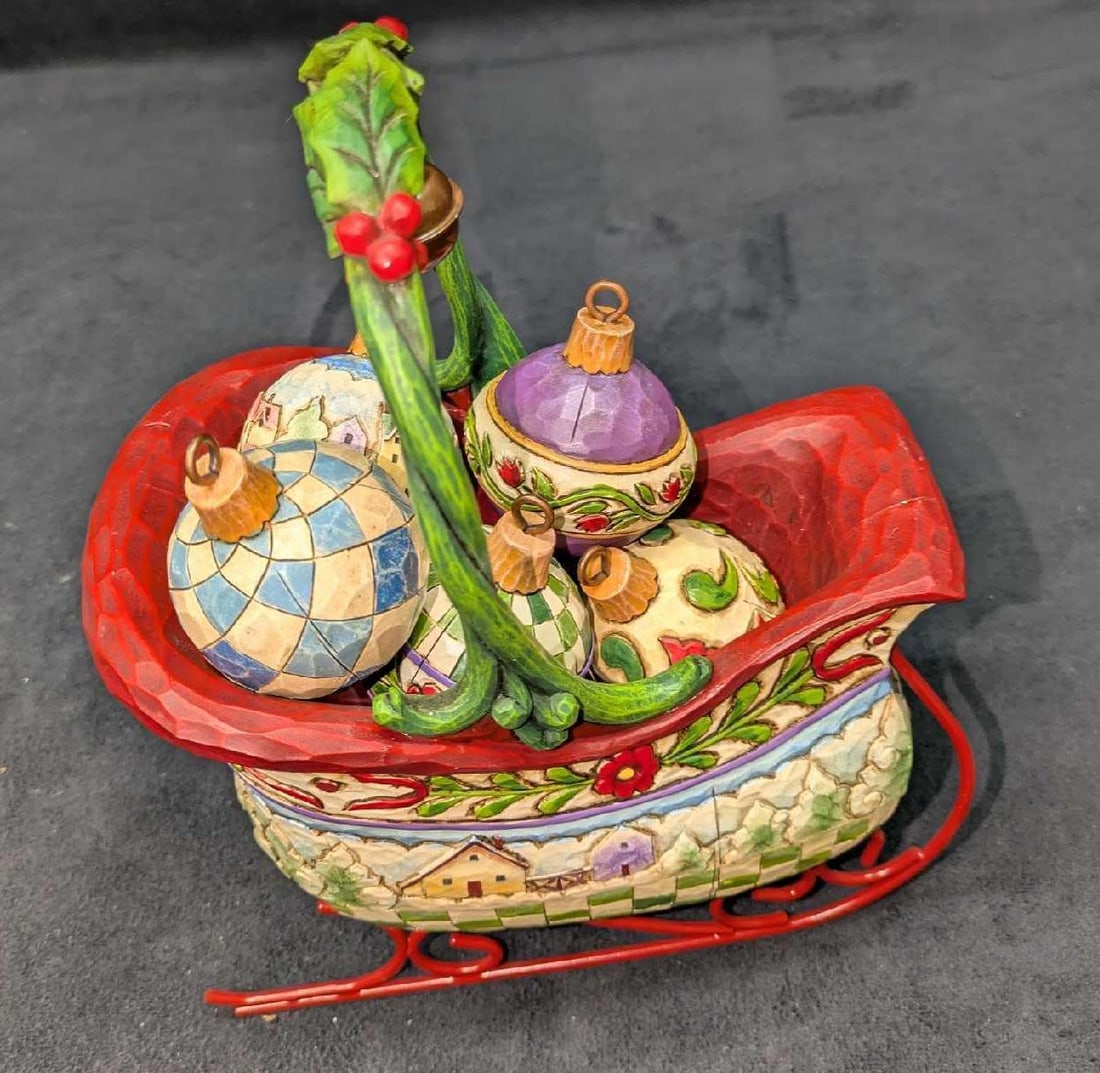 Jim Shore Sleigh Bells Ring Easter Figurine (1 of 10)