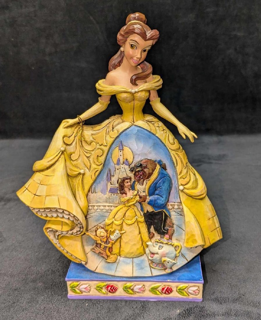Jim Shore Signed Disney Moonlit Enchantment Beauty Figurine (1 of 7)