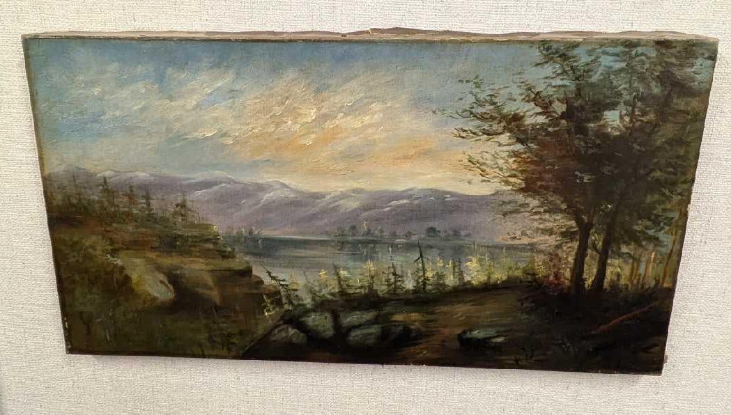 Late 19th Century French Landscape Oil on Canvas (1 of 7)