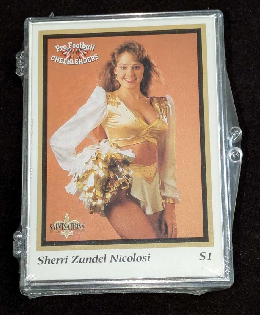 1994 Sealed Set Cheerleaders 1994 Saintsations Cards Q. (1 of 4)