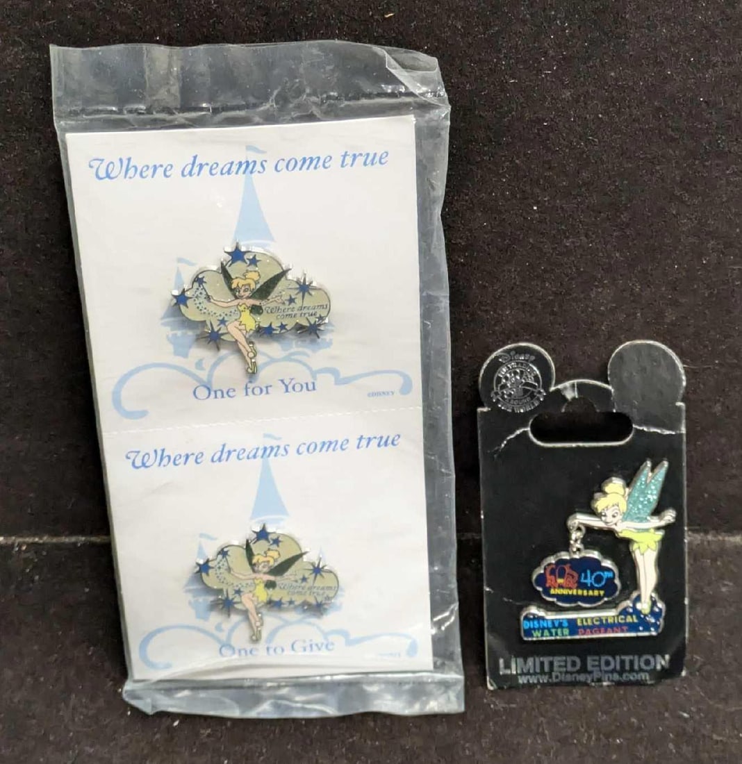 Limited Edition Tinkerbell Pins Electric Water Pageant (1 of 4)