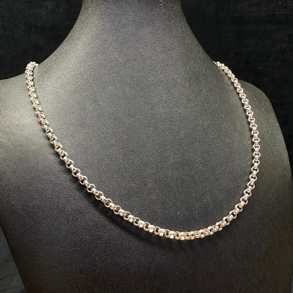 .999 Pure Silver Cable Link Chain (1 of 3)