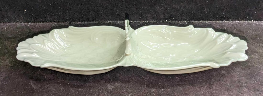 Vintage Lenox Double Leaf With Handle Serving Dish (1 of 8)