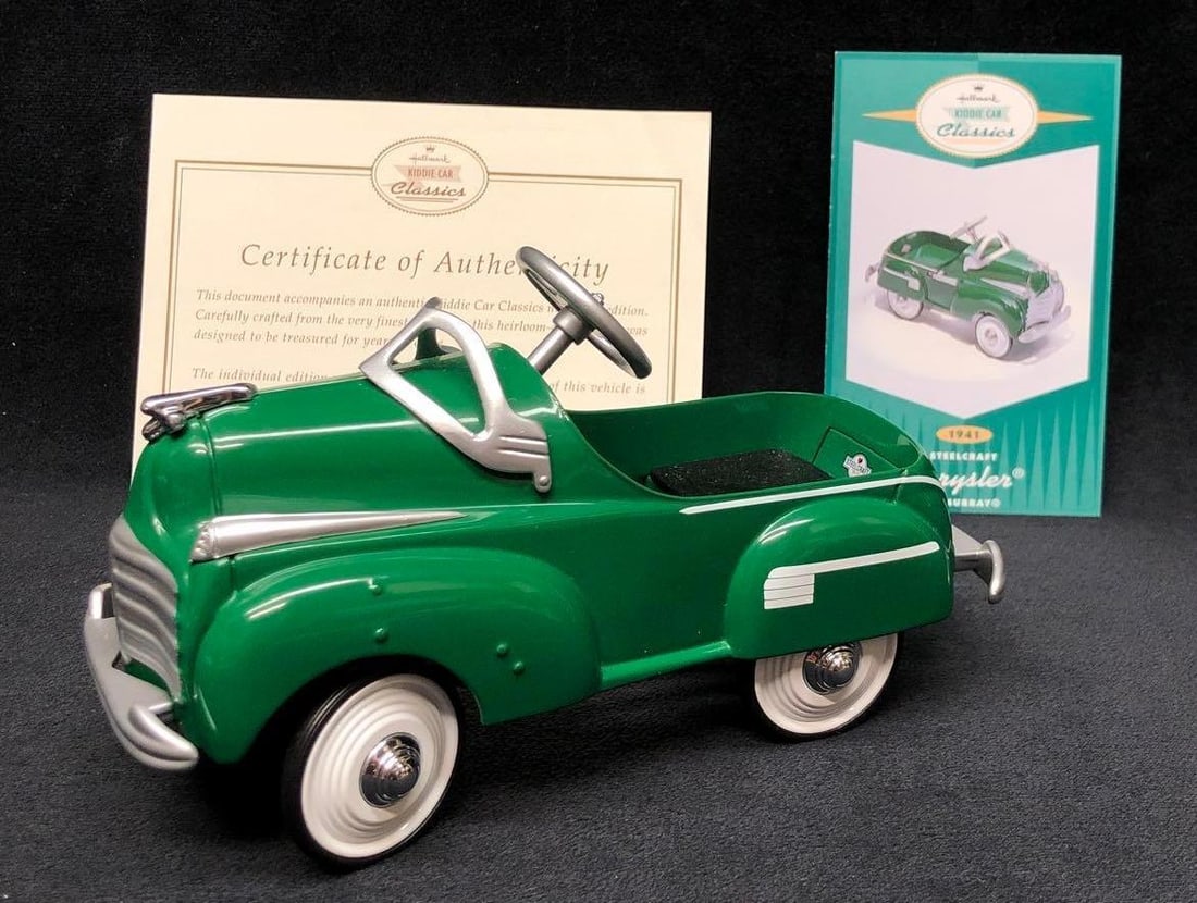 VTG Kiddie Car Classics 1941 Steelcraft Chrysler (1 of 6)