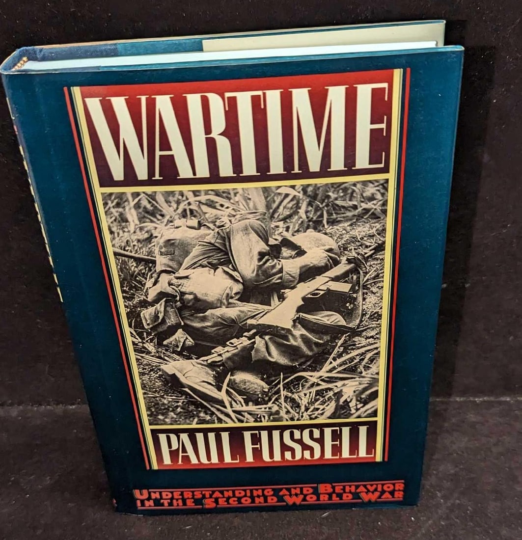 Paul Fussell Signed Wartime WWII Hardcover Book (1 of 7)